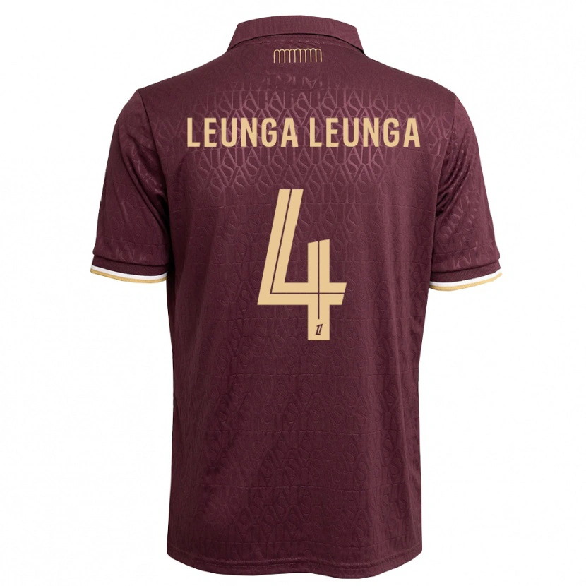 Danxen Pánské Daryl Leunga Leunga #4 Hnědočervená Pískově Hnědá Daleko Hráčské Dresy 2026/27 Dres