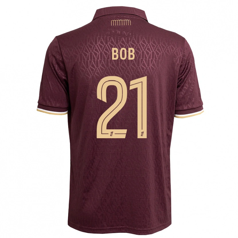 Danxen Pánské Mohamed Bob #21 Hnědočervená Pískově Hnědá Daleko Hráčské Dresy 2026/27 Dres