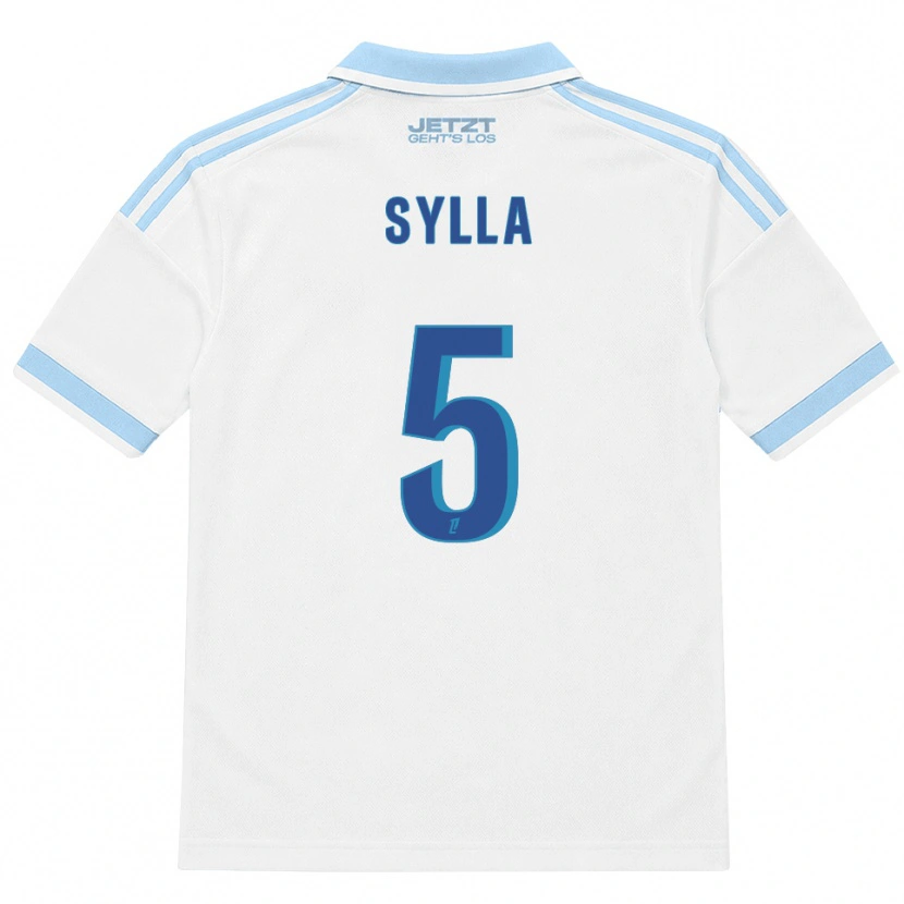 Danxen Pánské Abakar Sylla #5 Světle Nebesky Modrá Bílá Červená Daleko Hráčské Dresy 2026/27 Dres
