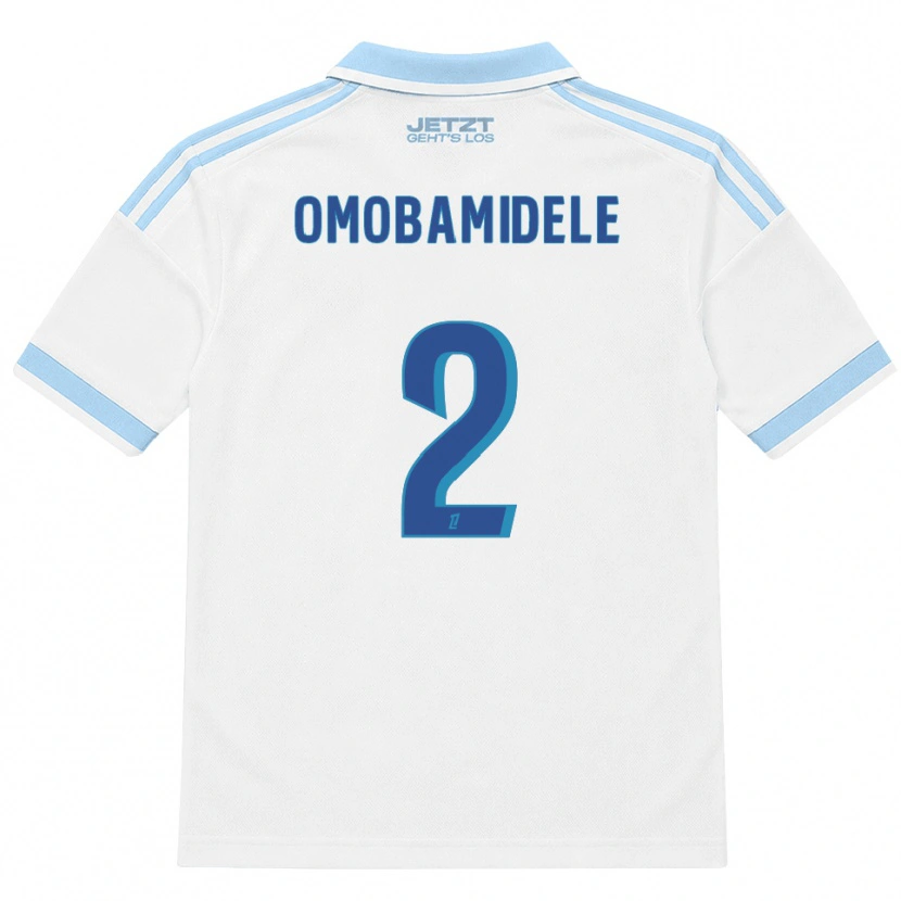 Danxen Pánské Andrew Omobamidele #2 Světle Nebesky Modrá Bílá Červená Daleko Hráčské Dresy 2026/27 Dres