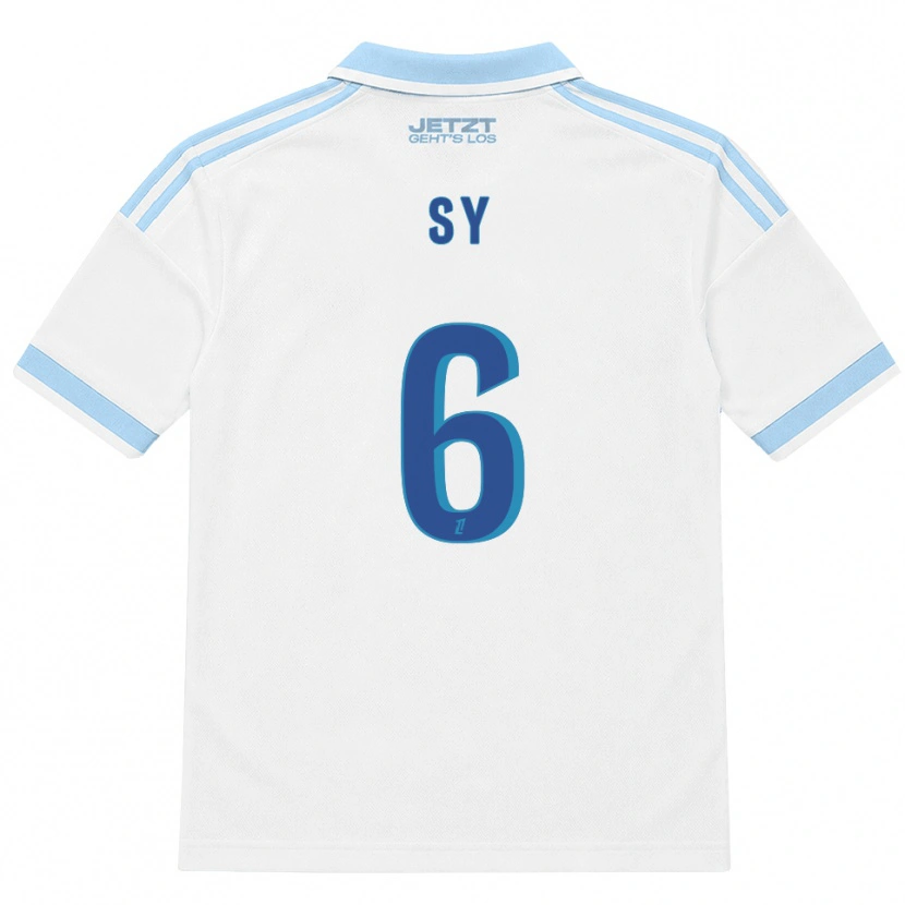 Danxen Pánské Demba Sy #6 Světle Nebesky Modrá Bílá Červená Daleko Hráčské Dresy 2026/27 Dres