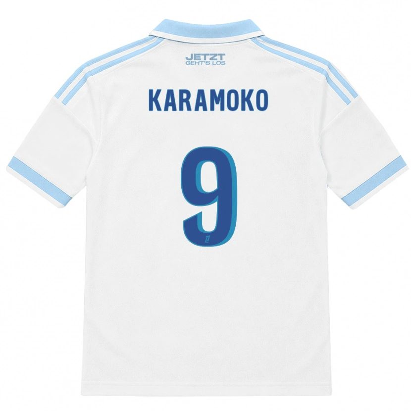 Danxen Pánské Isaac Karamoko #9 Světle Nebesky Modrá Bílá Červená Daleko Hráčské Dresy 2026/27 Dres