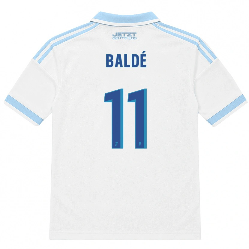 Danxen Pánské Fatoumata Baldé #11 Světle Nebesky Modrá Bílá Červená Daleko Hráčské Dresy 2026/27 Dres