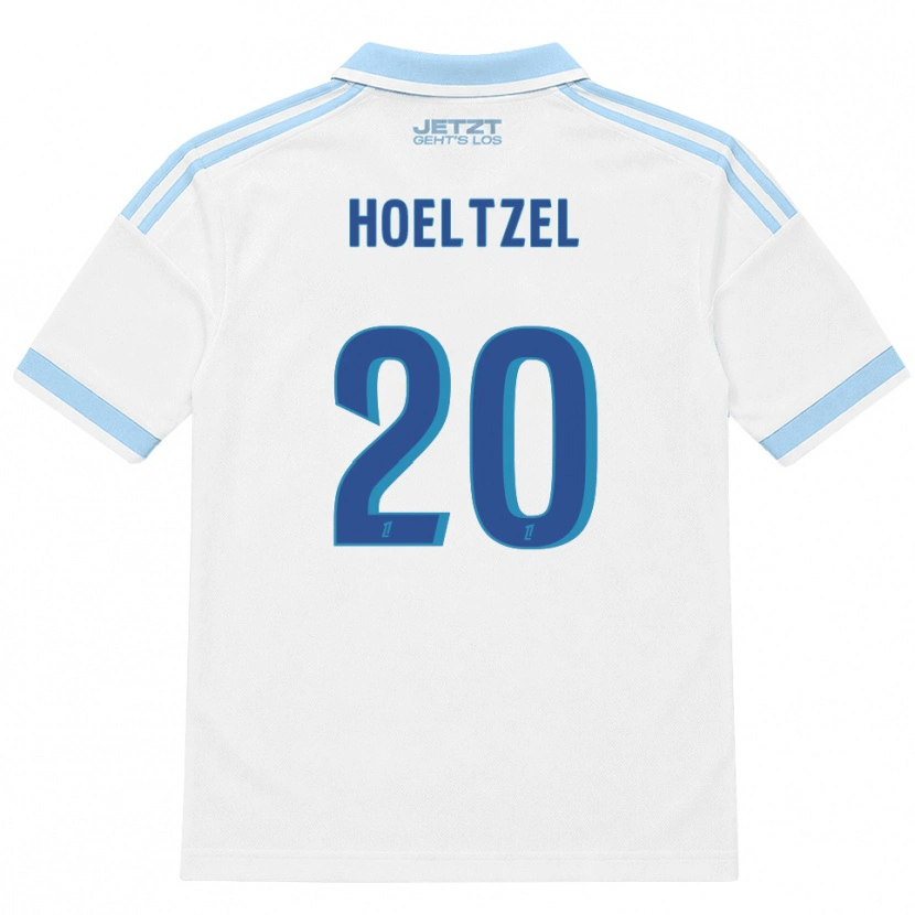 Danxen Pánské Mégane Hoeltzel #20 Světle Nebesky Modrá Bílá Červená Daleko Hráčské Dresy 2026/27 Dres