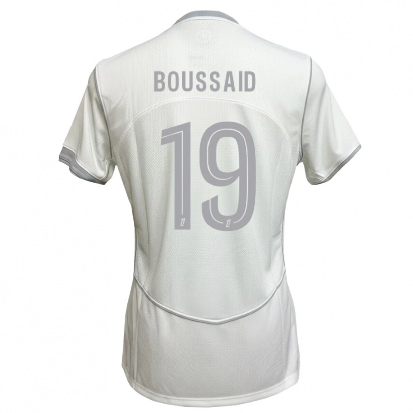 Danxen Pánské Willsem Boussaid #19 Bílá Šedá Daleko Hráčské Dresy 2026/27 Dres