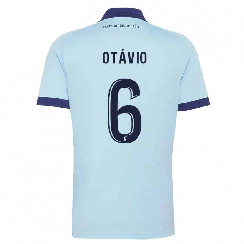 Danxen Pánské Otávio Ataíde Da Silva #6 Kukuřičně Modrá Černá Daleko Hráčské Dresy 2026/27 Dres
