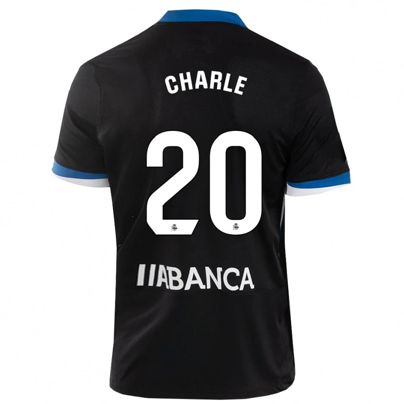 Danxen Pánské Marta Charle #20 Černá Modrá Bílá Daleko Hráčské Dresy 2026/27 Dres