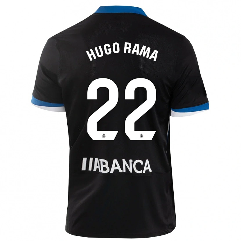 Danxen Pánské Hugo Rama #22 Černá Modrá Bílá Daleko Hráčské Dresy 2026/27 Dres