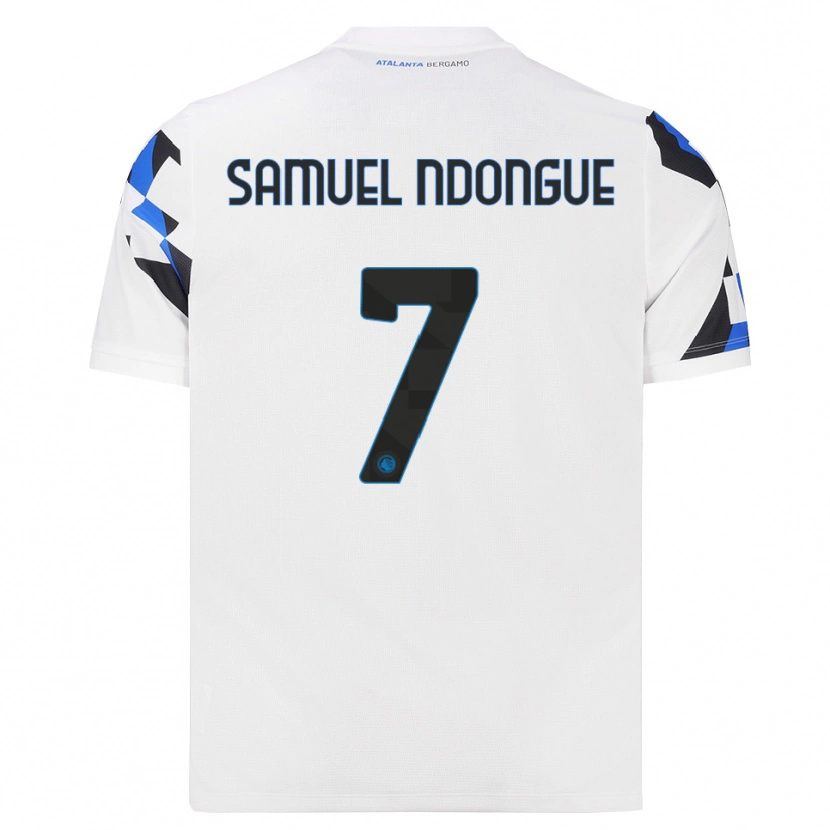 Danxen Pánské Frederick Ndongue #7 Bílá Červená Modrá Daleko Hráčské Dresy 2026/27 Dres