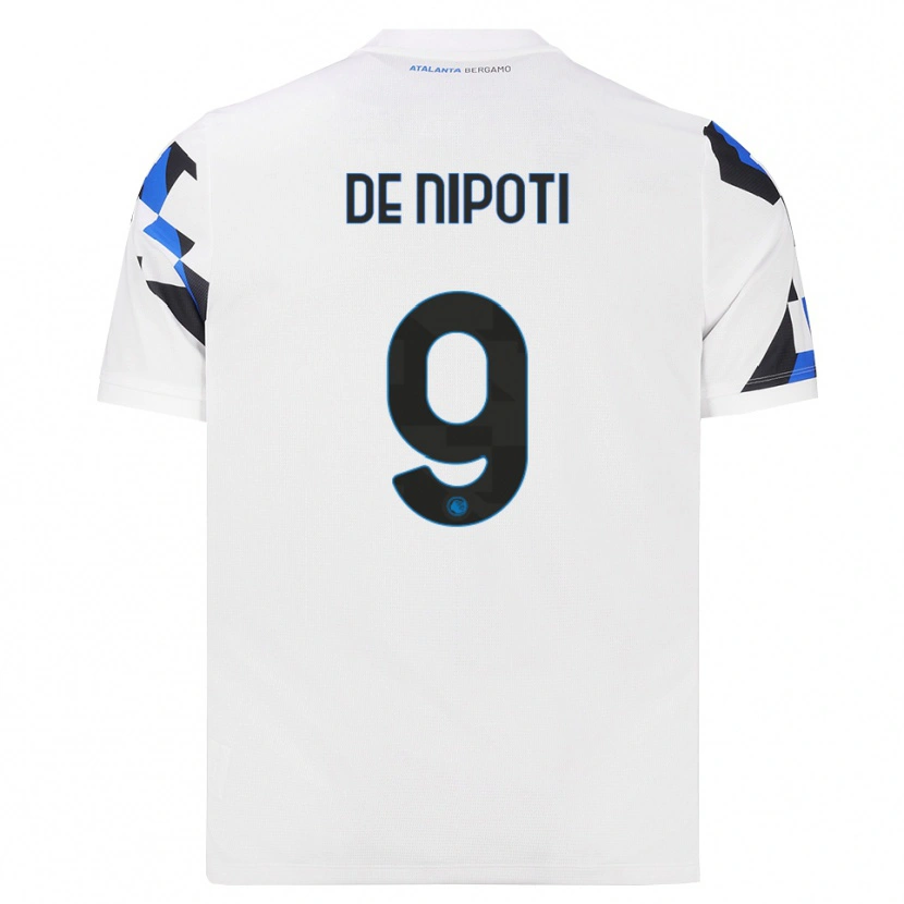 Danxen Pánské Tommaso De Nipoti #9 Bílá Červená Modrá Daleko Hráčské Dresy 2026/27 Dres
