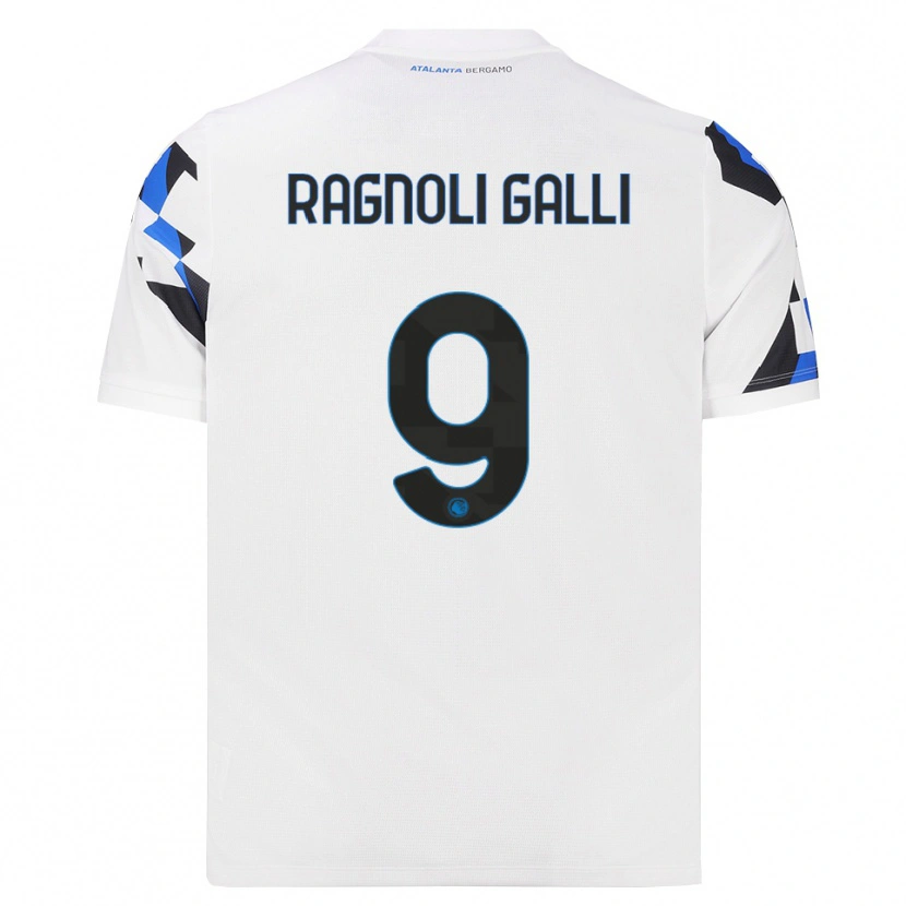Danxen Pánské Federico Ragnoli Galli #9 Bílá Červená Modrá Daleko Hráčské Dresy 2026/27 Dres