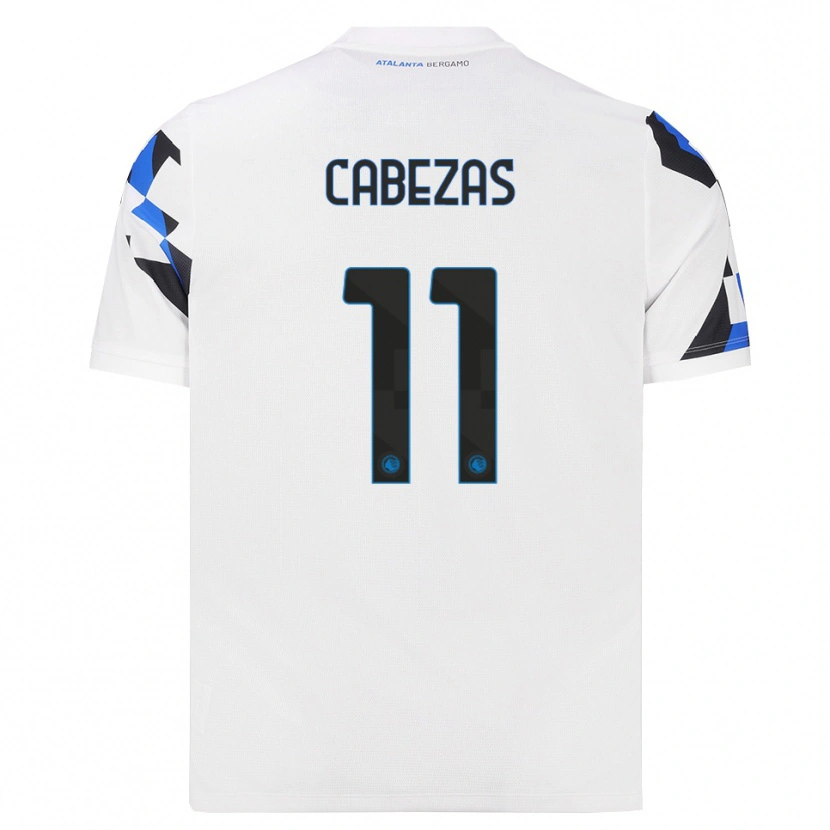 Danxen Pánské Bryan Cabezas #11 Bílá Červená Modrá Daleko Hráčské Dresy 2026/27 Dres