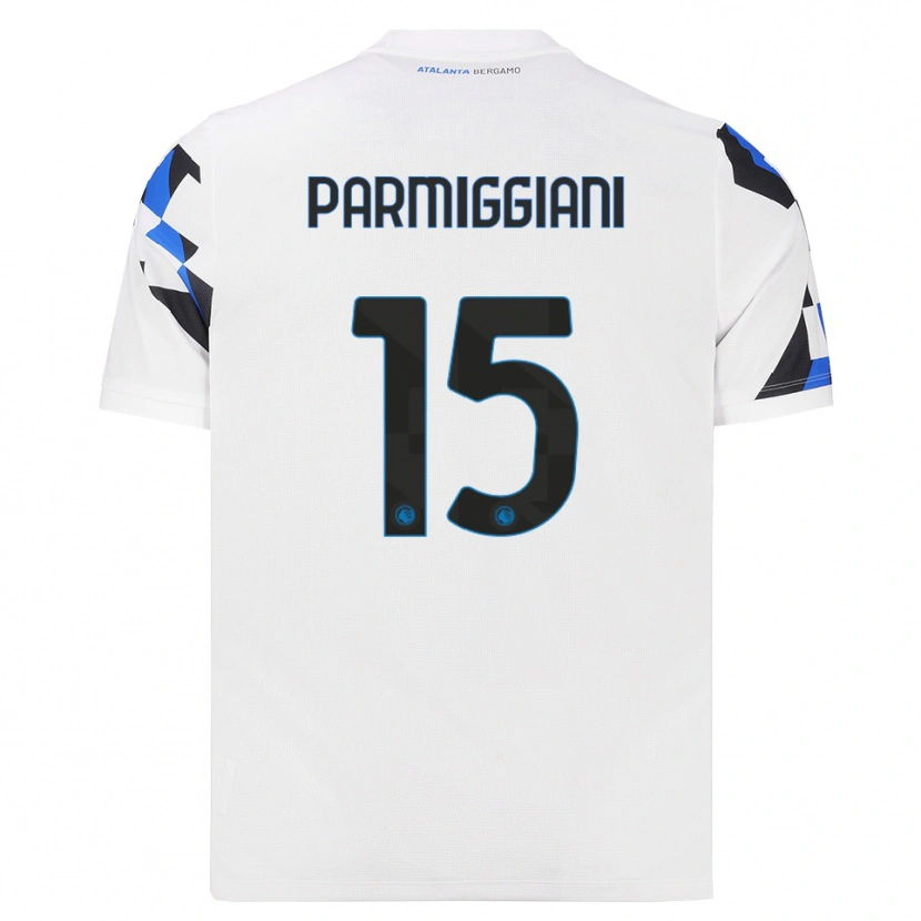 Danxen Pánské Pietro Parmiggiani #15 Bílá Červená Modrá Daleko Hráčské Dresy 2026/27 Dres