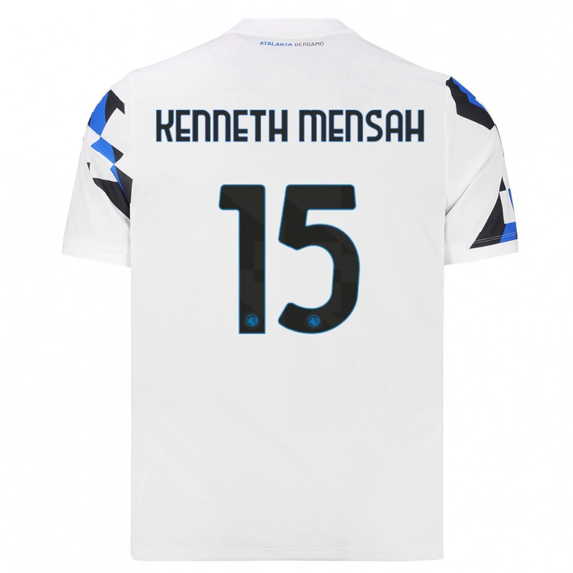Danxen Pánské Anthony Kenneth Mensah #15 Bílá Červená Modrá Daleko Hráčské Dresy 2026/27 Dres