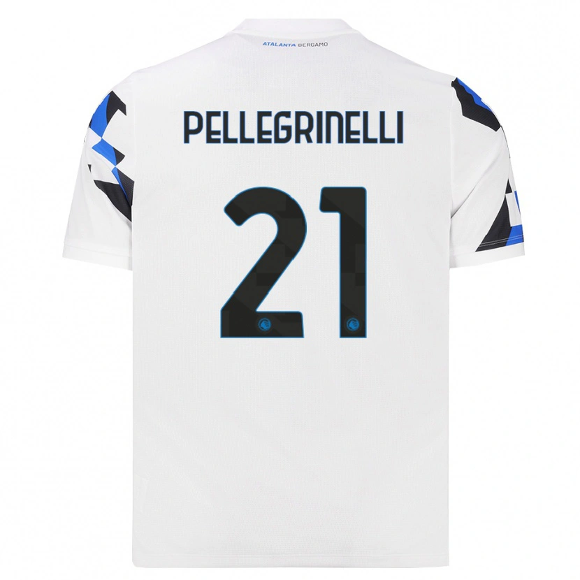 Danxen Pánské Giorgia Pellegrinelli #21 Bílá Červená Modrá Daleko Hráčské Dresy 2026/27 Dres