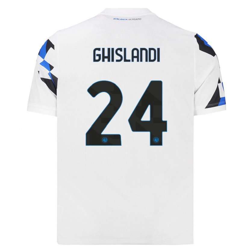 Danxen Pánské Davide Ghislandi #24 Bílá Červená Modrá Daleko Hráčské Dresy 2026/27 Dres