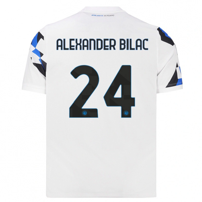 Danxen Pánské Max Bilac #24 Bílá Červená Modrá Daleko Hráčské Dresy 2026/27 Dres