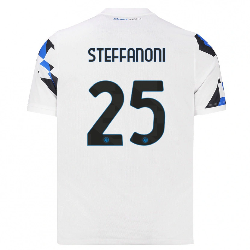 Danxen Pánské Federico Steffanoni #25 Bílá Červená Modrá Daleko Hráčské Dresy 2026/27 Dres