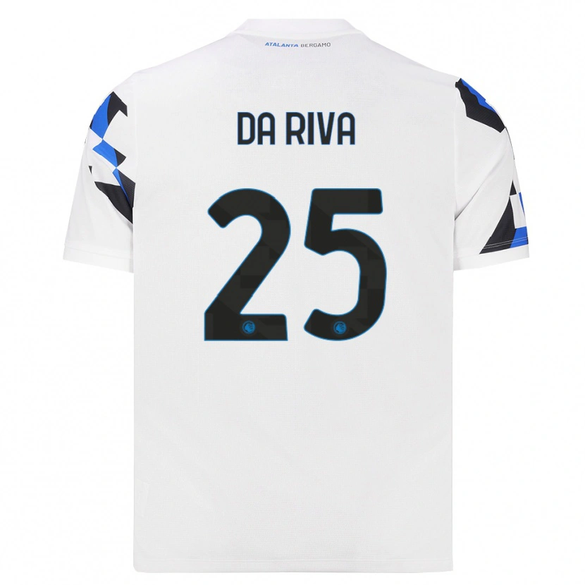 Danxen Pánské Jacopo Da Riva #25 Bílá Červená Modrá Daleko Hráčské Dresy 2026/27 Dres