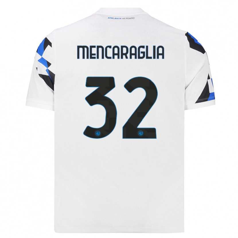 Danxen Pánské Filippo Mencaraglia #32 Bílá Červená Modrá Daleko Hráčské Dresy 2026/27 Dres