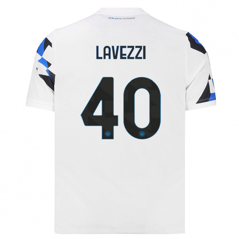 Danxen Pánské Filippo Lavezzi #40 Bílá Červená Modrá Daleko Hráčské Dresy 2026/27 Dres