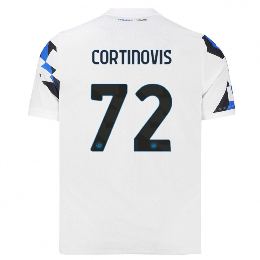 Danxen Pánské Alessandro Cortinovis #72 Bílá Červená Modrá Daleko Hráčské Dresy 2026/27 Dres