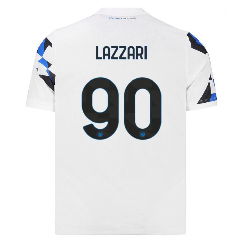 Danxen Pánské Ilaria Lazzari #90 Bílá Červená Modrá Daleko Hráčské Dresy 2026/27 Dres