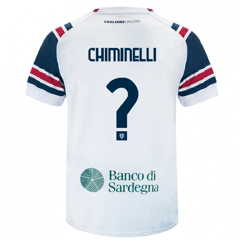 Danxen Pánské Mattia Chiminelli #0 Bílá Červená Zelená Daleko Hráčské Dresy 2026/27 Dres