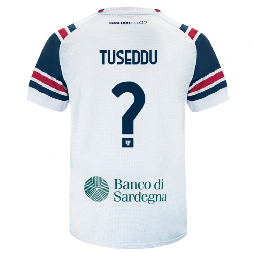 Danxen Pánské Alessio Tuseddu #0 Bílá Červená Zelená Daleko Hráčské Dresy 2026/27 Dres