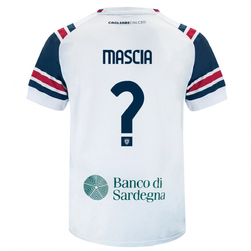 Danxen Pánské Enrico Mascia #0 Bílá Červená Zelená Daleko Hráčské Dresy 2026/27 Dres