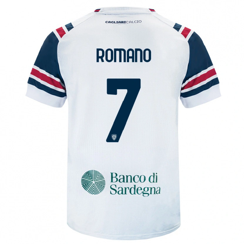 Danxen Pánské Antonio Romano #7 Bílá Červená Zelená Daleko Hráčské Dresy 2026/27 Dres