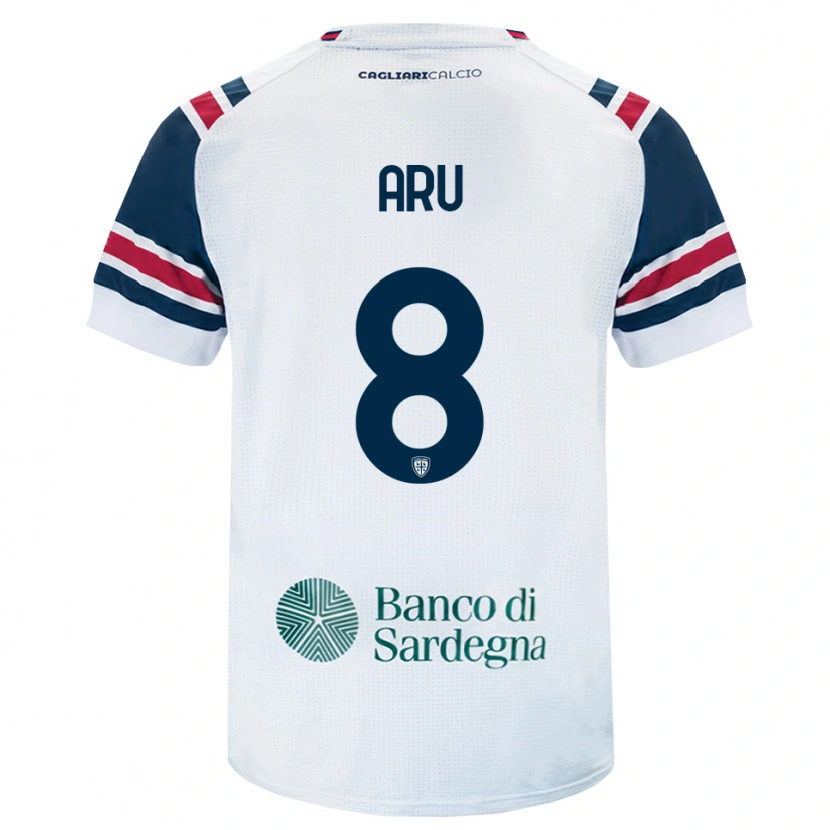 Danxen Pánské Riccardo Aru #8 Bílá Červená Zelená Daleko Hráčské Dresy 2026/27 Dres