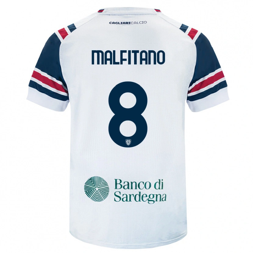 Danxen Pánské Roberto Malfitano #8 Bílá Červená Zelená Daleko Hráčské Dresy 2026/27 Dres