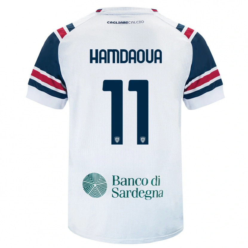 Danxen Pánské Noham Hamdaoua #11 Bílá Červená Zelená Daleko Hráčské Dresy 2026/27 Dres