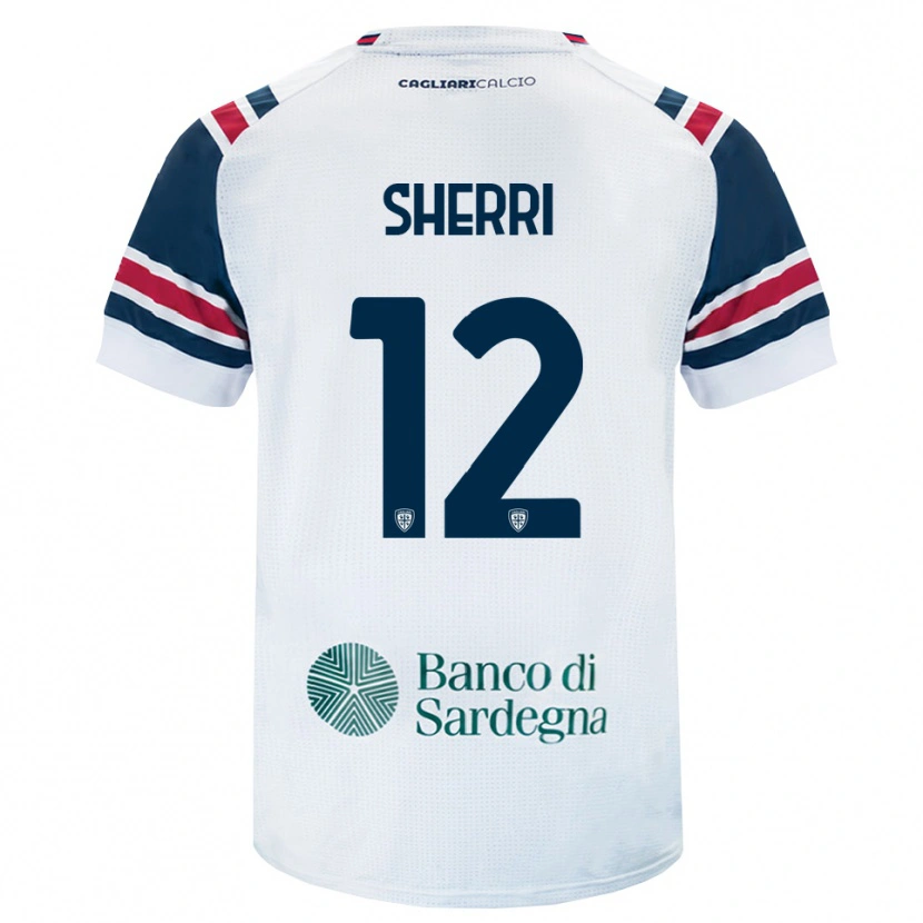 Danxen Pánské Alen Sherri #12 Bílá Červená Zelená Daleko Hráčské Dresy 2026/27 Dres