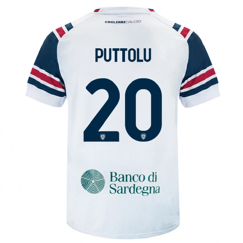 Danxen Pánské Diego Puttolu #20 Bílá Červená Zelená Daleko Hráčské Dresy 2026/27 Dres