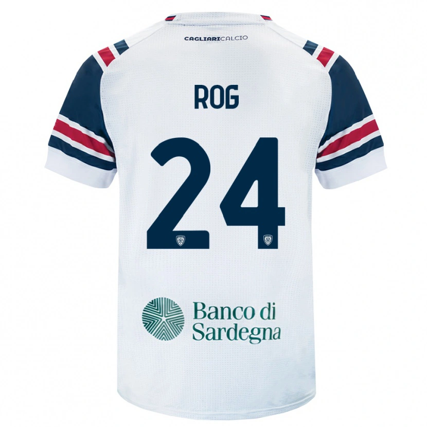 Danxen Pánské Marko Rog #24 Bílá Červená Zelená Daleko Hráčské Dresy 2026/27 Dres