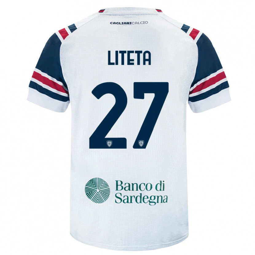 Danxen Pánské Joseph Liteta #27 Bílá Červená Zelená Daleko Hráčské Dresy 2026/27 Dres