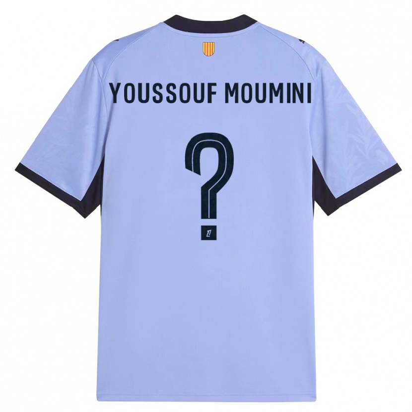 Danxen Pánské Yakine Youssouf Moumini #0 Levandulová Černá Třetí Hráčské Dresy 2026/27 Dres