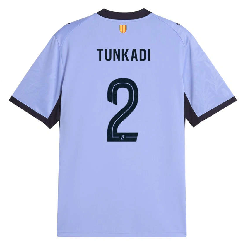 Danxen Pánské Alexandre Tunkadi #2 Levandulová Černá Třetí Hráčské Dresy 2026/27 Dres