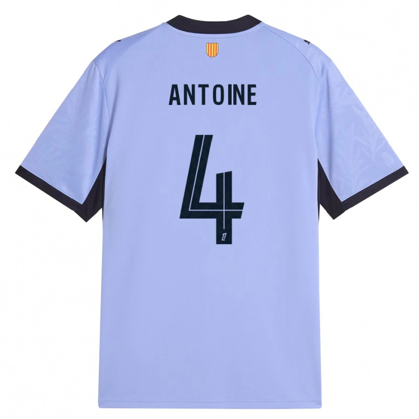 Danxen Pánské Maud Antoine #4 Levandulová Černá Třetí Hráčské Dresy 2026/27 Dres