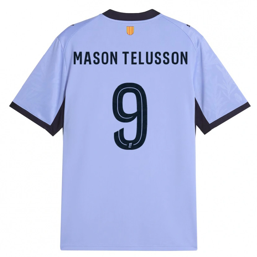 Danxen Pánské Jah-Mason Telusson #9 Levandulová Černá Třetí Hráčské Dresy 2026/27 Dres