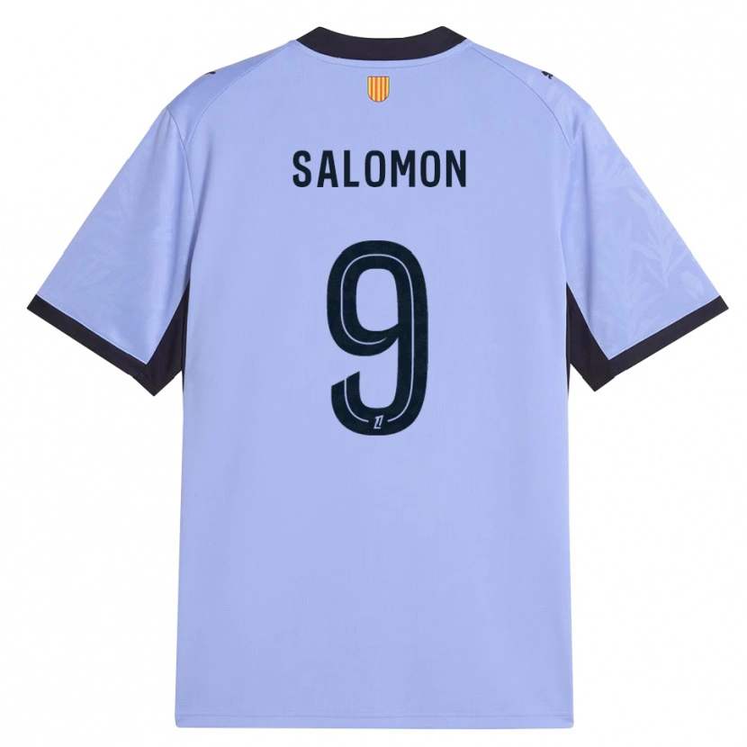 Danxen Pánské Maeva Salomon #9 Levandulová Černá Třetí Hráčské Dresy 2026/27 Dres