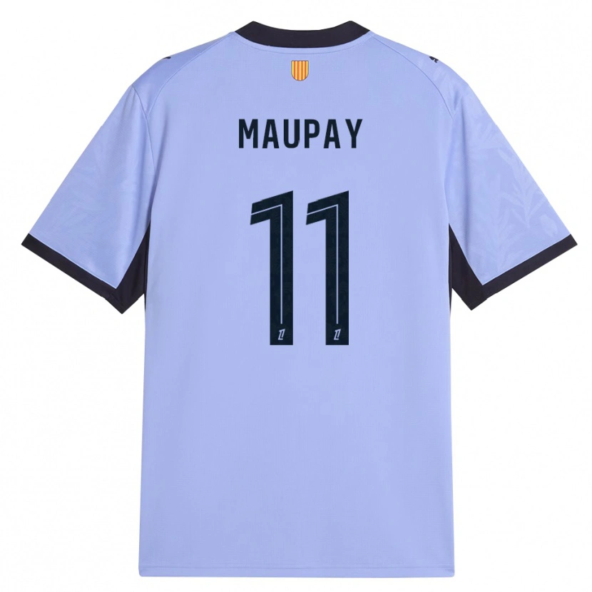 Danxen Pánské Neal Maupay #11 Levandulová Černá Třetí Hráčské Dresy 2026/27 Dres