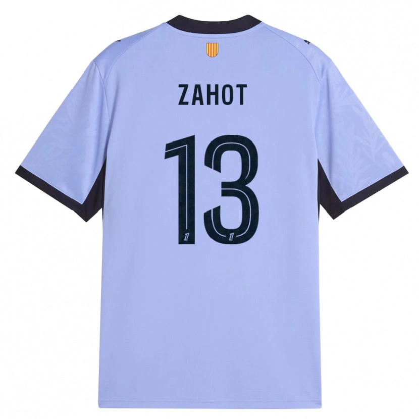 Danxen Pánské Sarah Zahot #13 Levandulová Černá Třetí Hráčské Dresy 2026/27 Dres