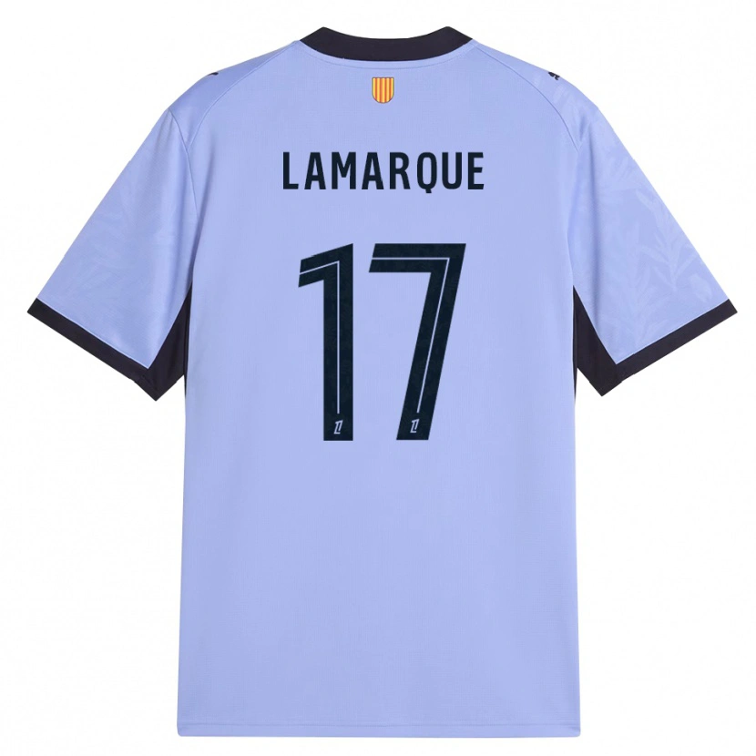Danxen Pánské Alais Lamarque #17 Levandulová Černá Třetí Hráčské Dresy 2026/27 Dres
