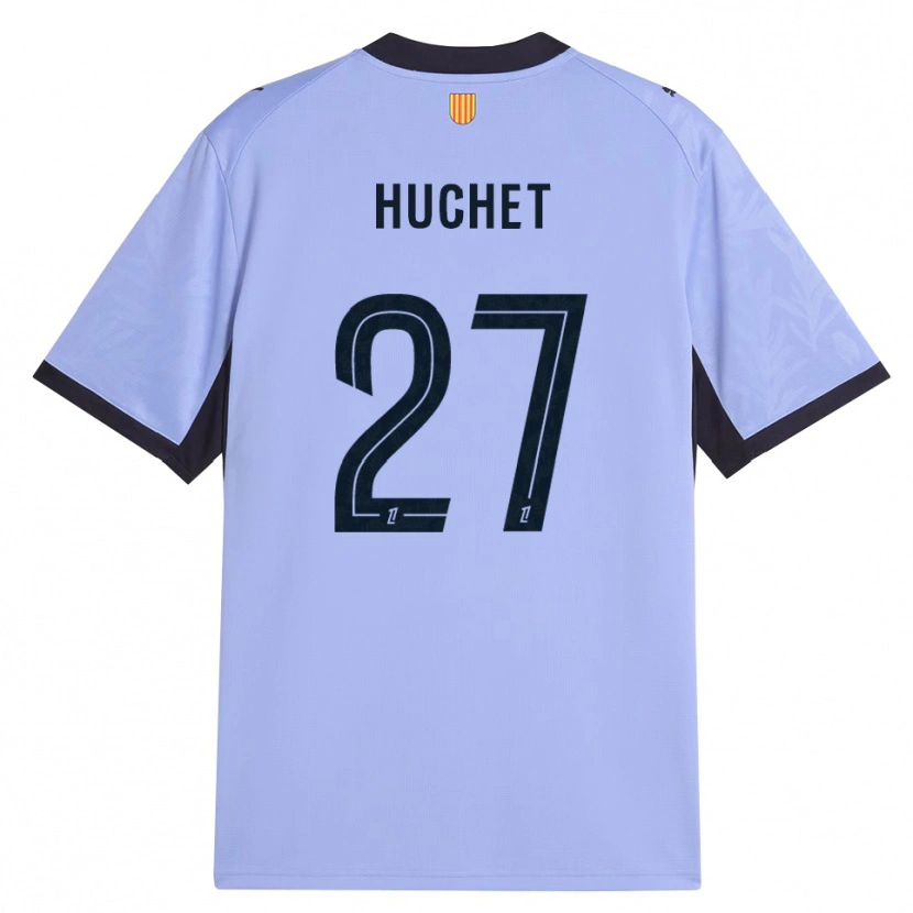 Danxen Pánské Sarah Huchet #27 Levandulová Černá Třetí Hráčské Dresy 2026/27 Dres
