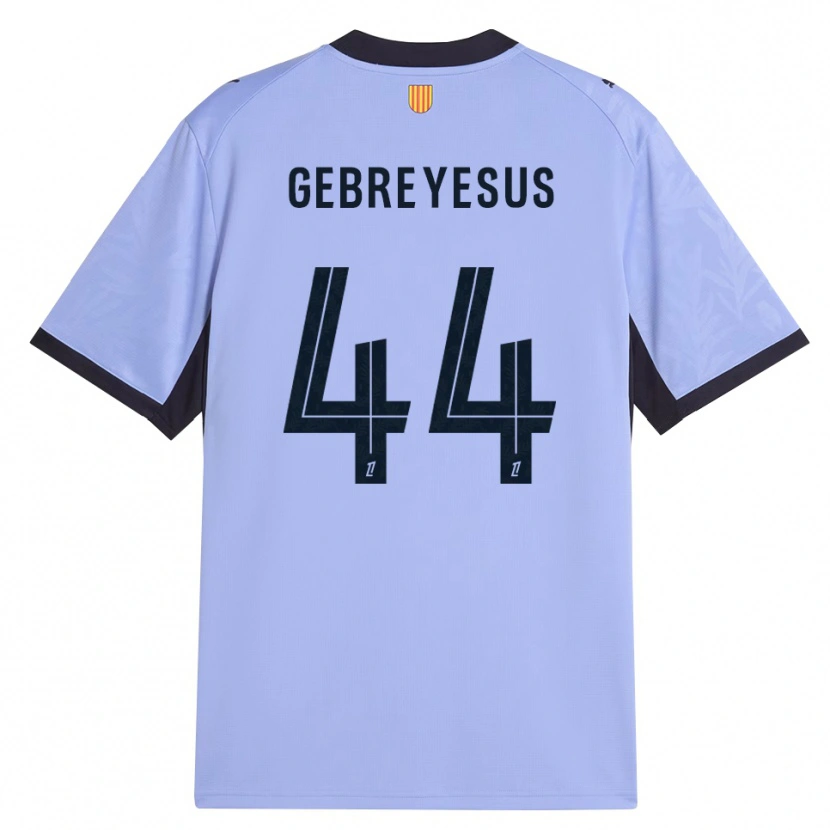 Danxen Pánské Esey Gebreyesus #44 Levandulová Černá Třetí Hráčské Dresy 2026/27 Dres