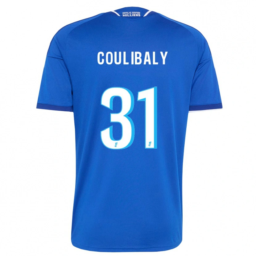 Danxen Pánské Karim Coulibaly #31 Královská Modř Bílá Domů Hráčské Dresy 2026/27 Dres