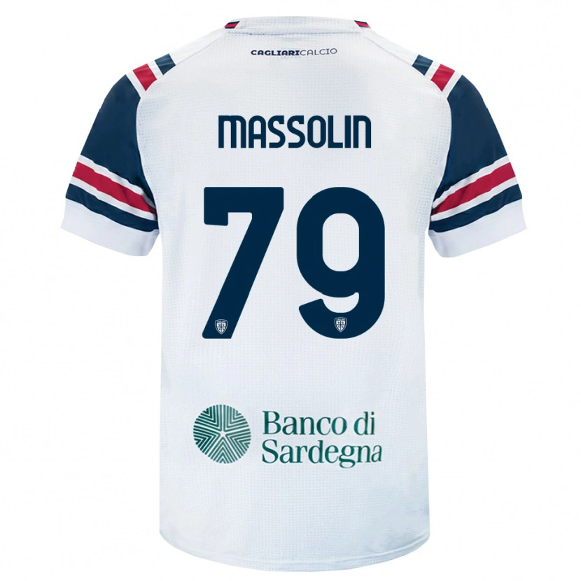 Danxen Pánské Yanis Massolin #79 Bílá Červená Zelená Daleko Hráčské Dresy 2026/27 Dres